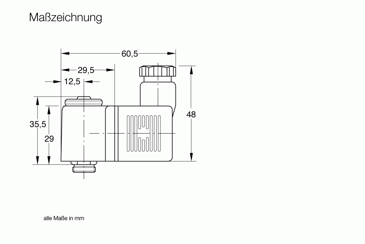 Cuộn dây điện từ cho van dự phòng - 230 V AC - 50/60 Hz 0