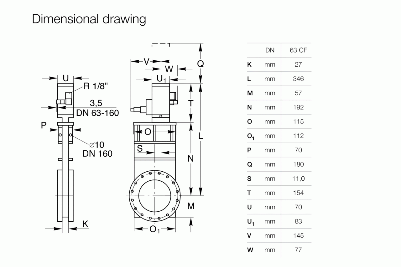 Van cổng UHV - Thân thép không gỉ 2