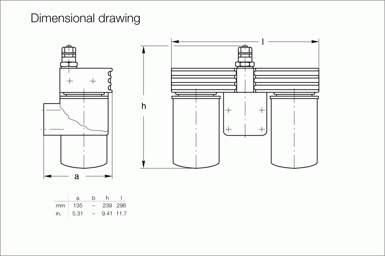 Bộ lọc dầu cơ học OF 40-65 1